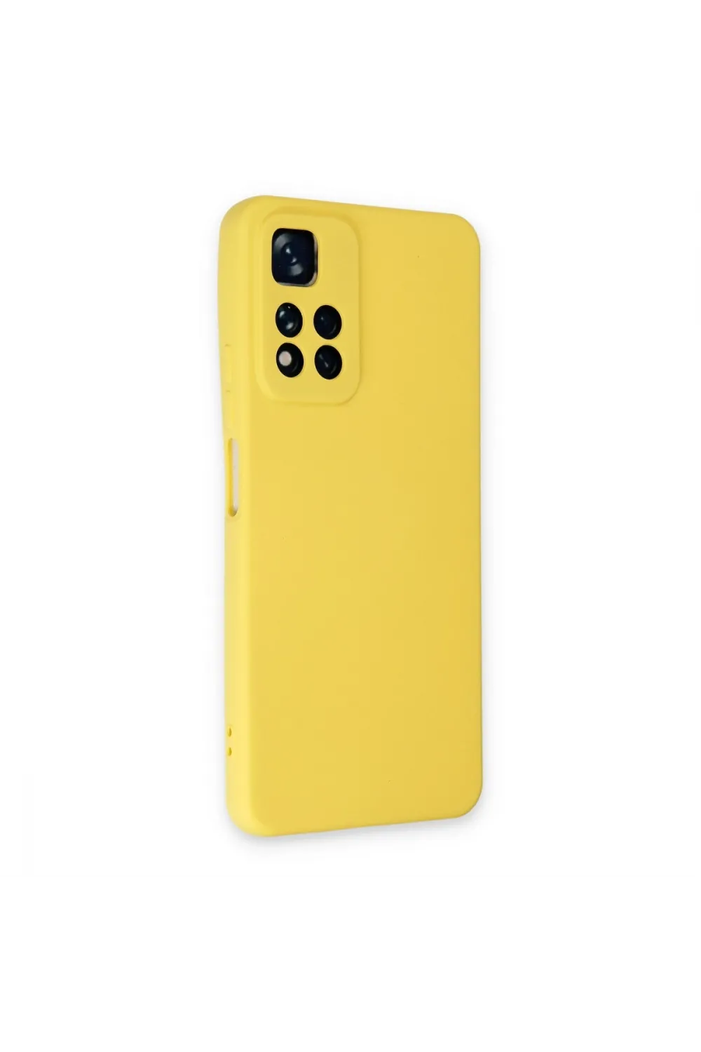 Xiaomi Redmi Note 11 Pro Plus 5g Kılıf Nano İçi Kadife Silikon - Sarı
