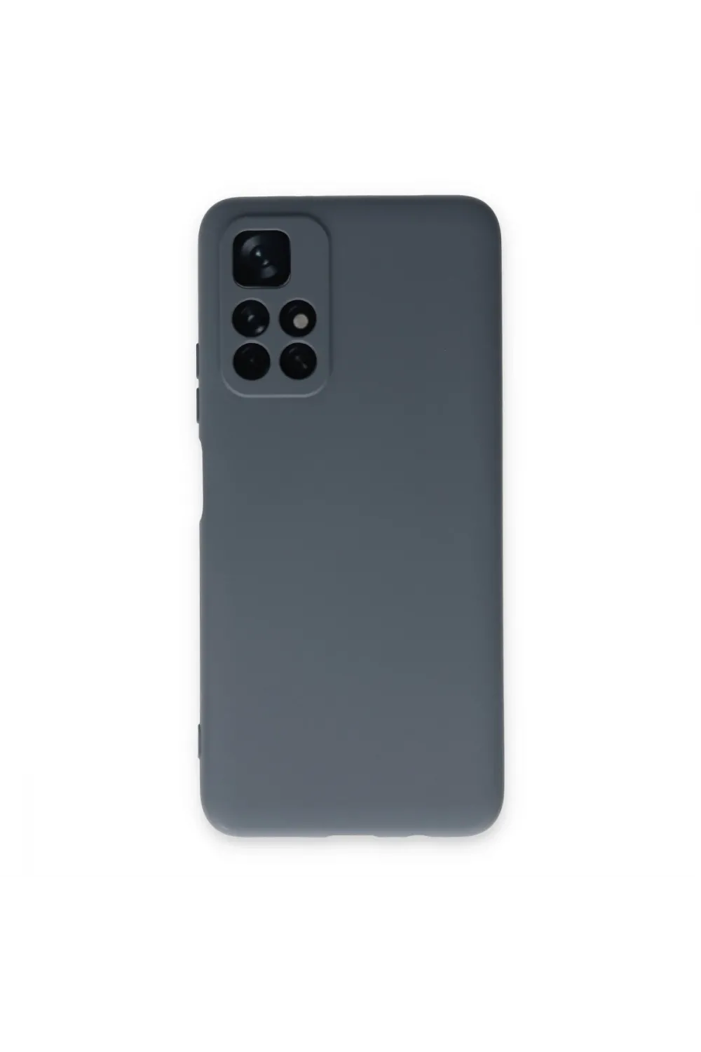 Xiaomi Redmi Note 11t Kılıf Nano İçi Kadife Silikon - Gri