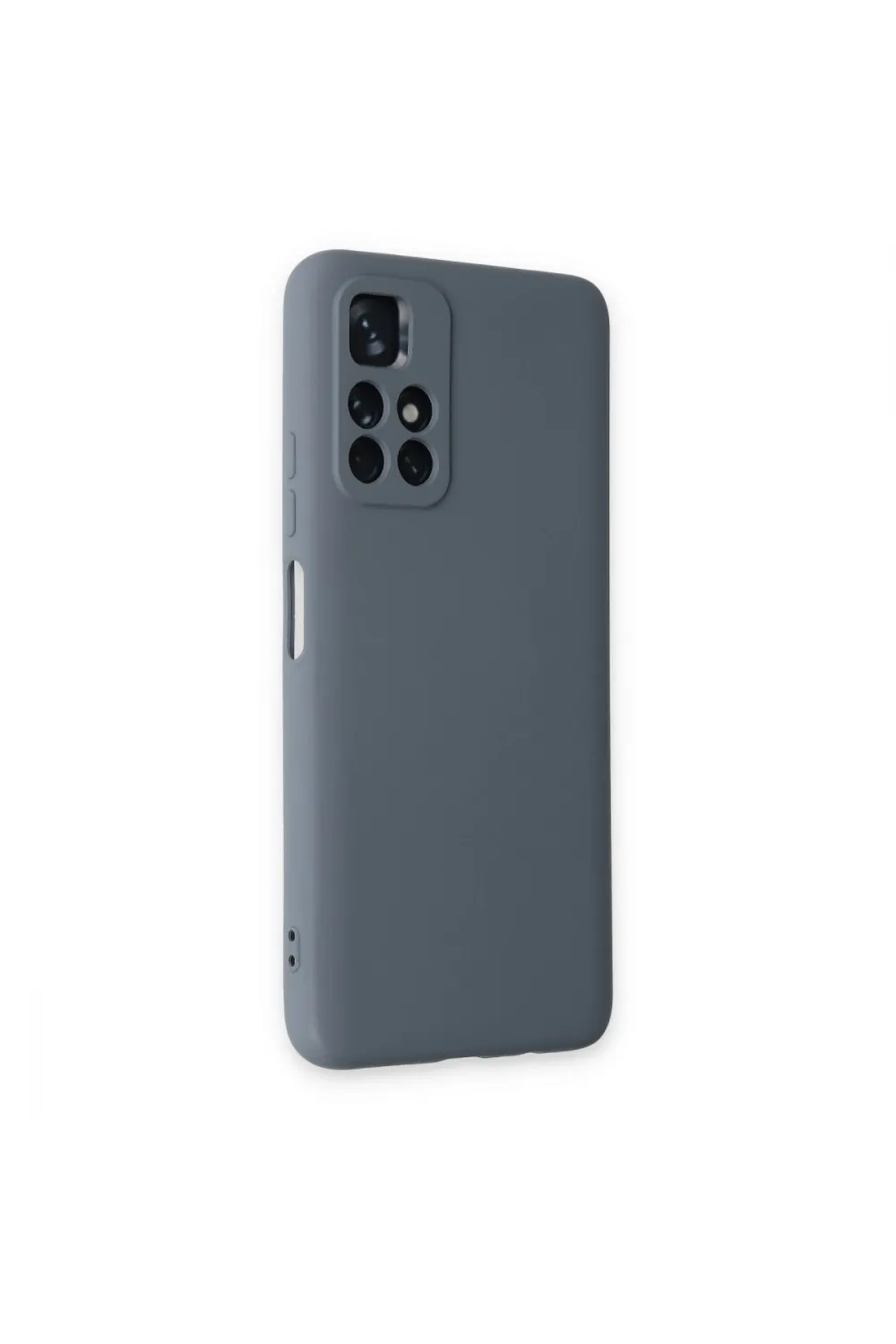 Xiaomi Redmi Note 11t Kılıf Nano İçi Kadife Silikon - Gri