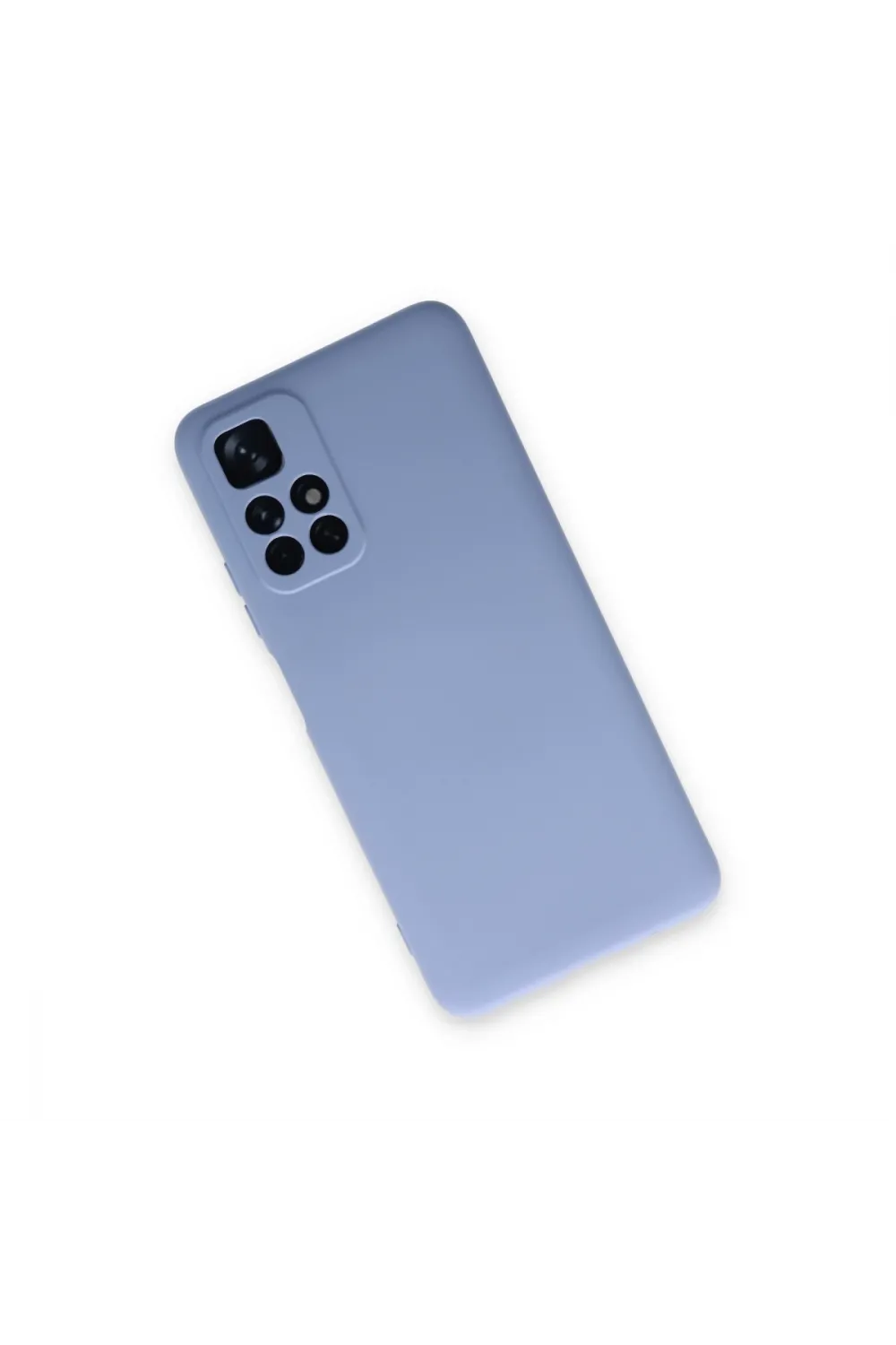 Xiaomi Redmi Note 11t Kılıf Nano İçi Kadife Silikon - Lila