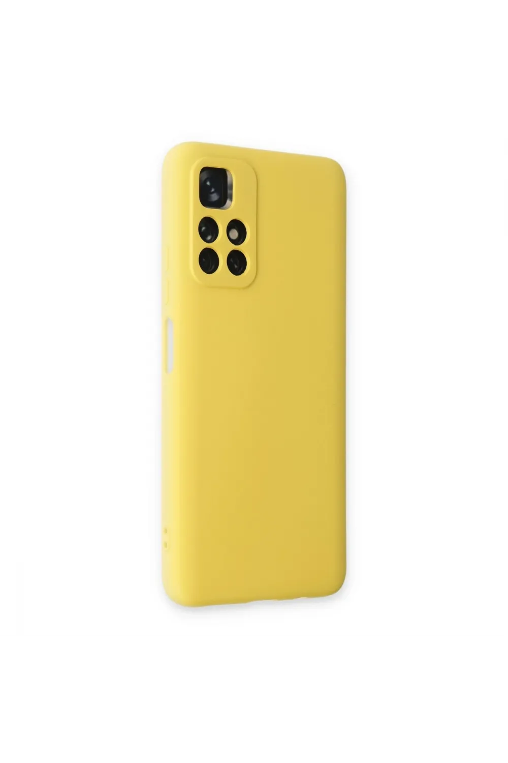 Xiaomi Redmi Note 11t Kılıf Nano İçi Kadife Silikon - Sarı