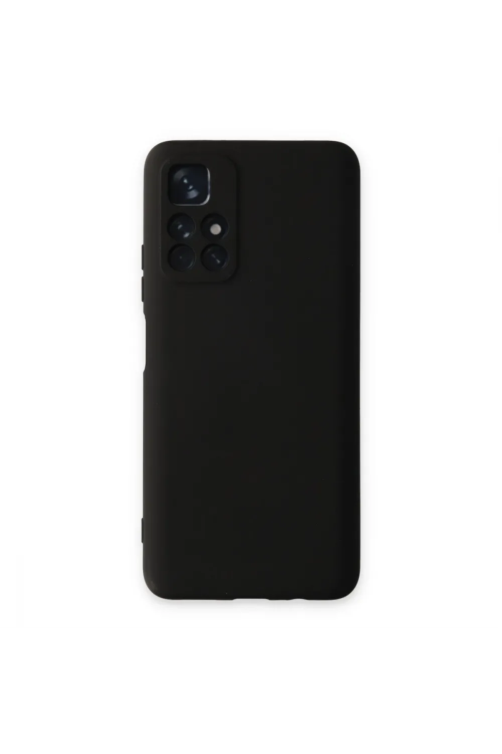 Xiaomi Redmi Note 11t Kılıf Nano İçi Kadife Silikon - Siyah
