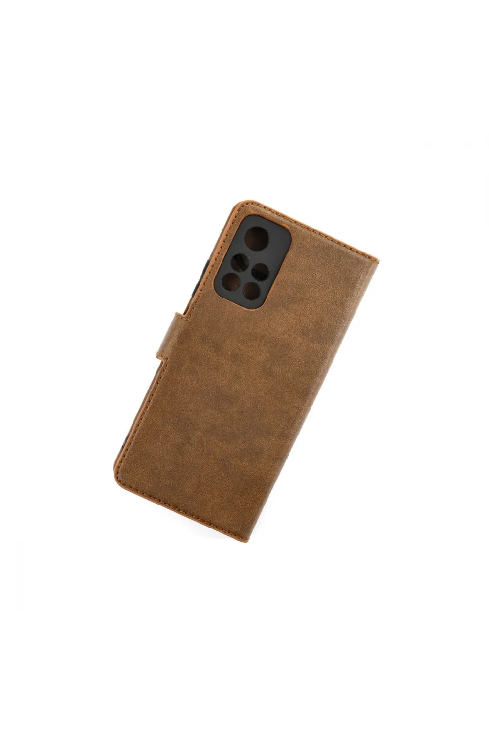 Xiaomi Redmi Note 11t Kılıf Trend S Plus Kapaklı Kılıf - Taba