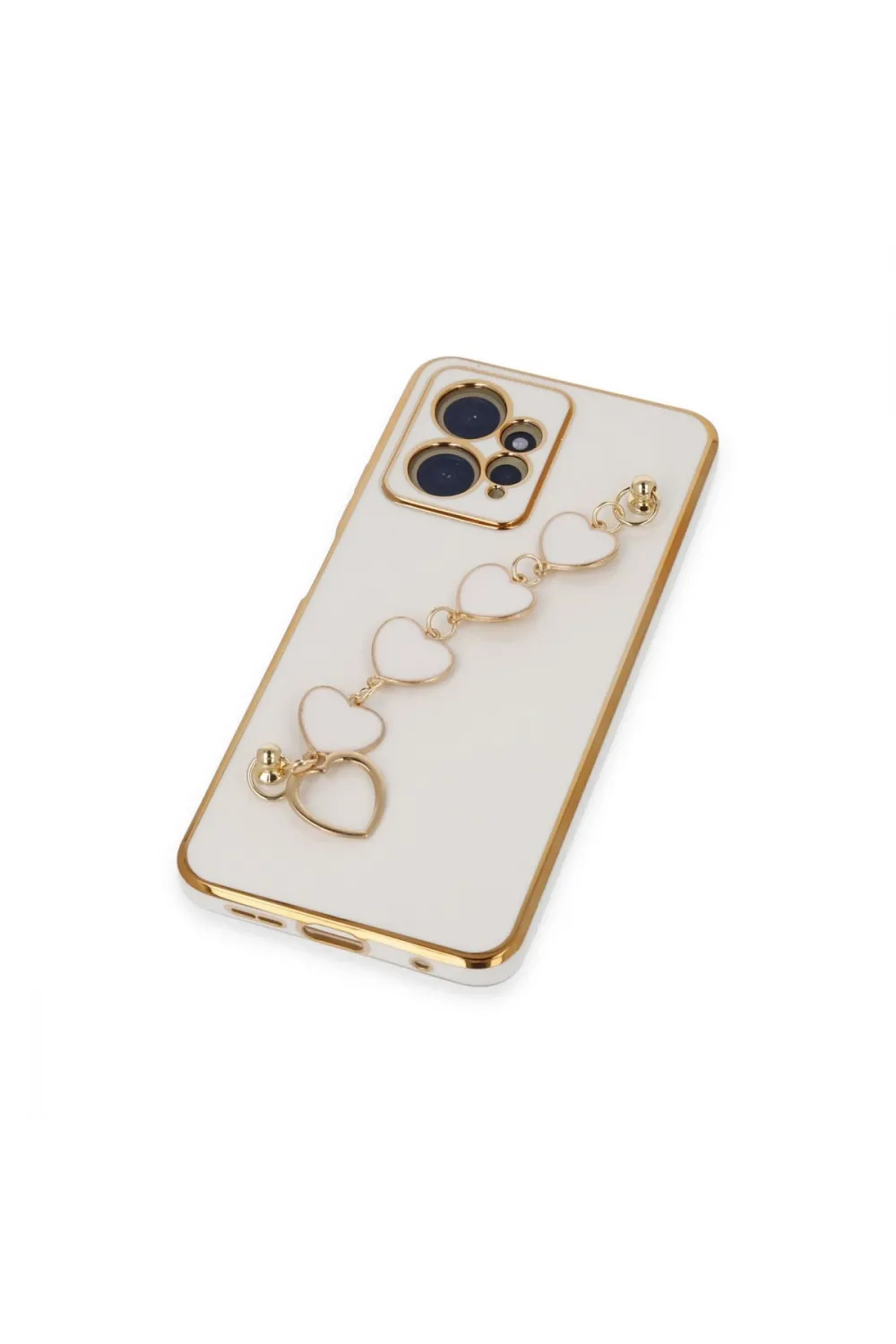 Xiaomi Redmi Note 12 4g Kılıf Esila Silikon - Beyaz