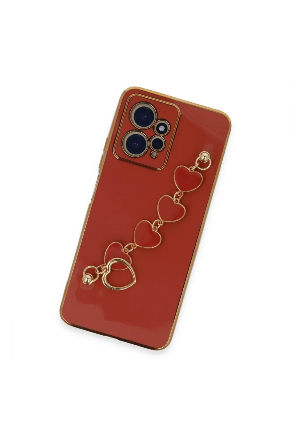 Xiaomi Redmi Note 12 4g Kılıf Esila Silikon - Kırmızı