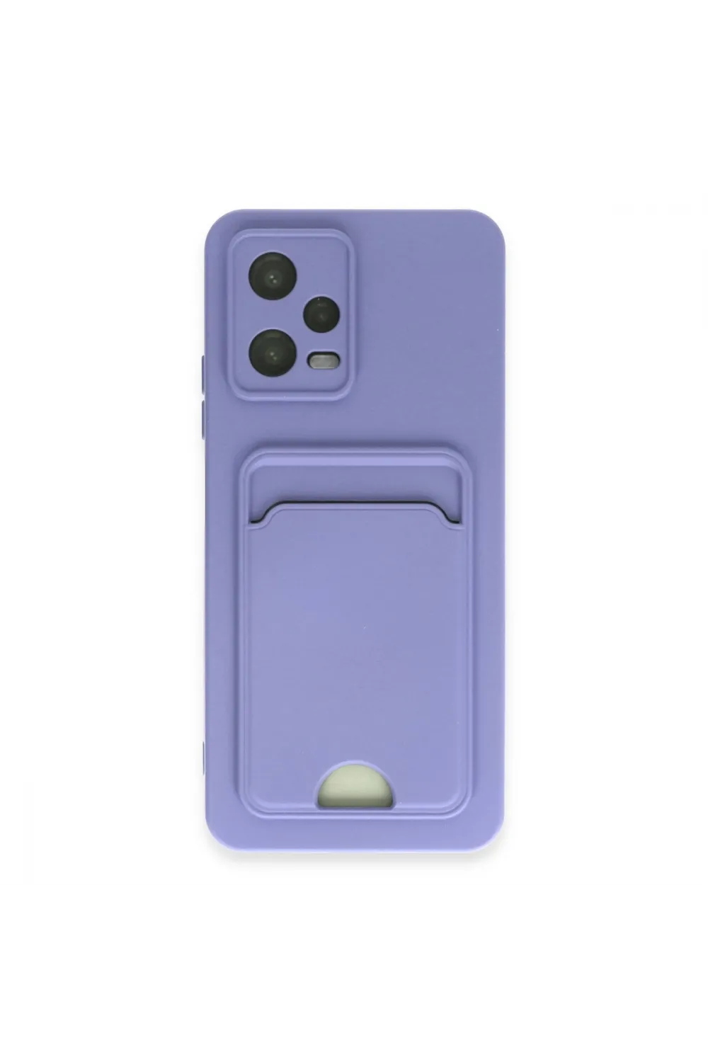 Xiaomi Redmi Note 12 4g Kılıf Kelvin Kartvizitli Silikon - Lila