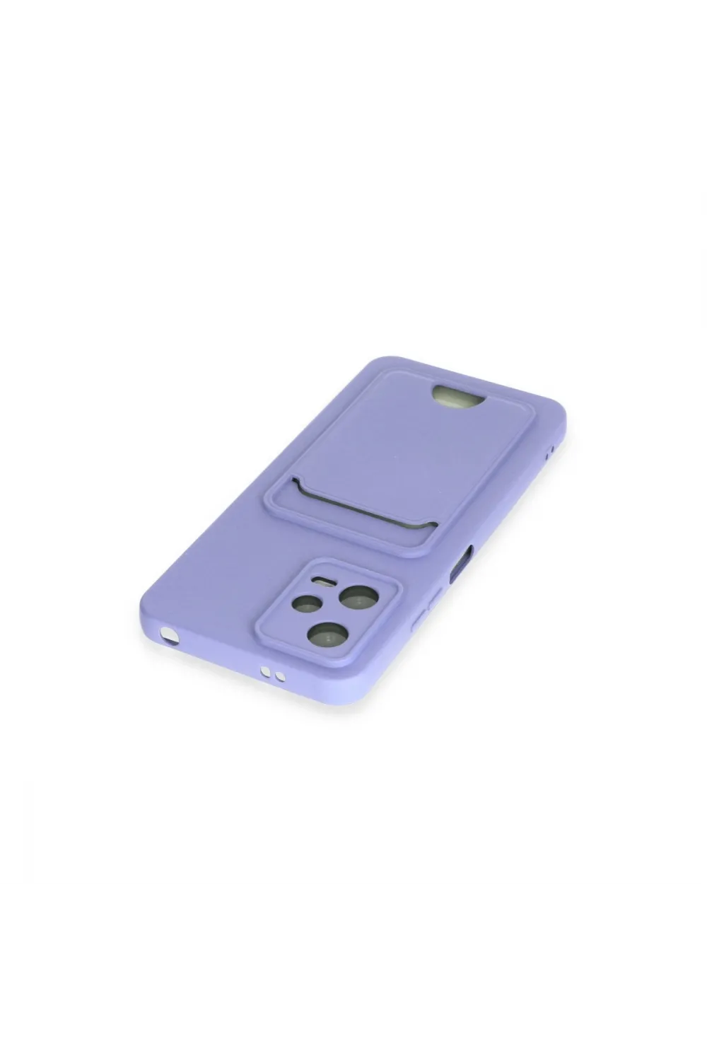 Xiaomi Redmi Note 12 4g Kılıf Kelvin Kartvizitli Silikon - Lila