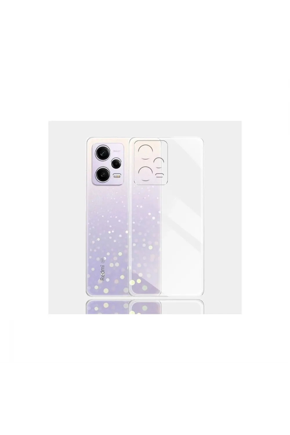 Xiaomi Redmi Note 12 5g Kılıf Lüx Şeffaf Silikon