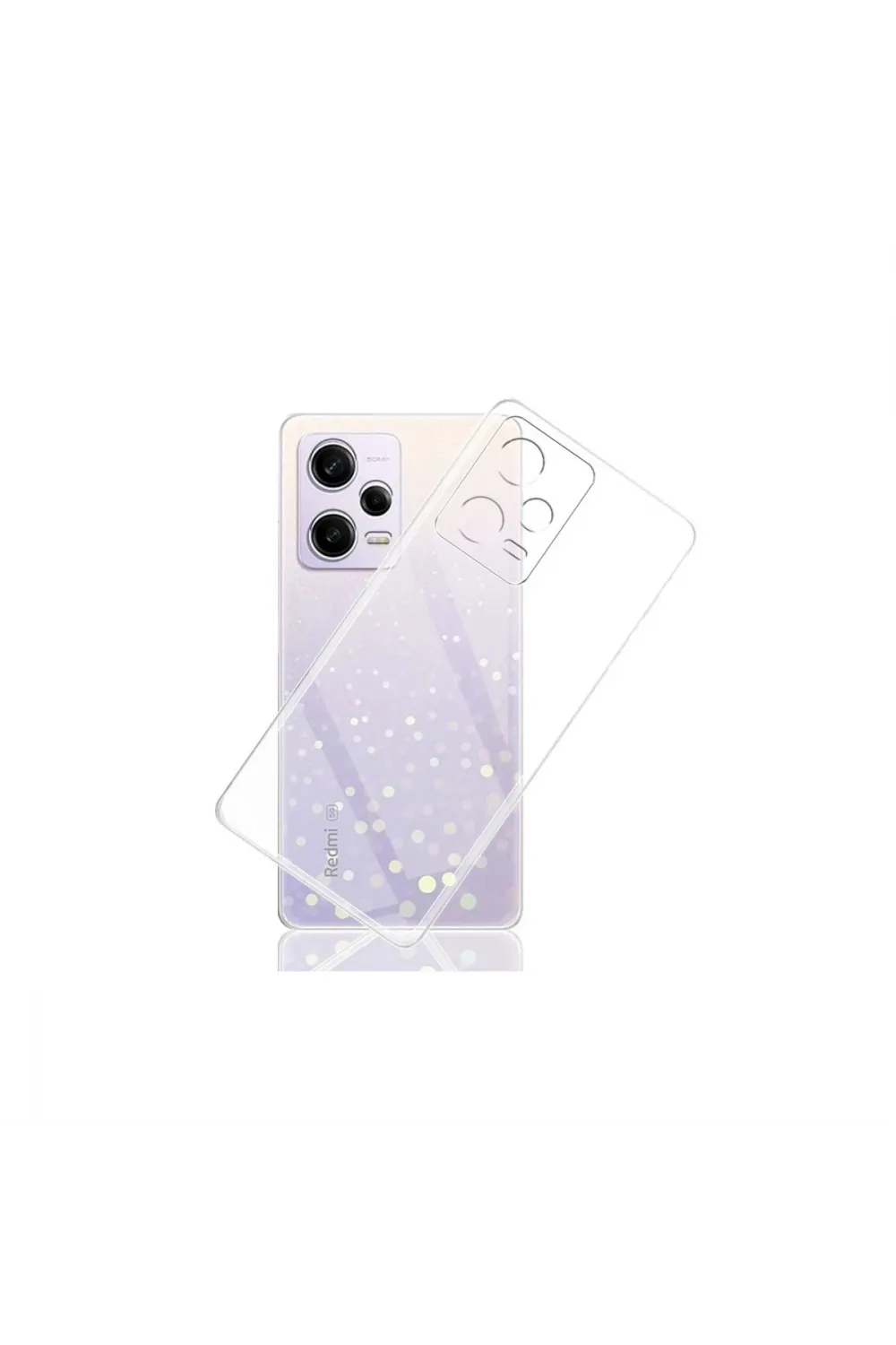 Xiaomi Redmi Note 12 5g Kılıf Lüx Şeffaf Silikon