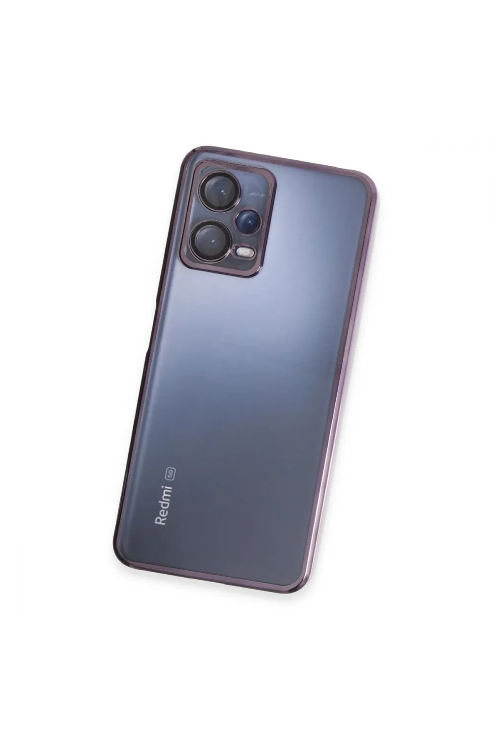 Xiaomi Redmi Note 12 5g Kılıf Razer Lensli Silikon - Mor