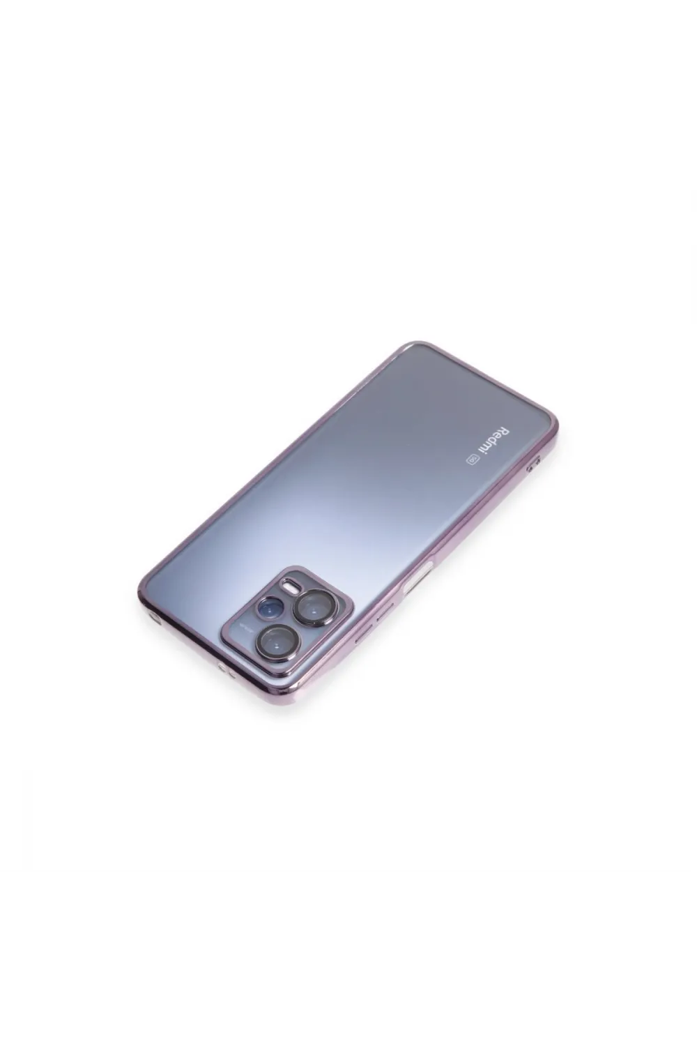 Xiaomi Redmi Note 12 5g Kılıf Razer Lensli Silikon - Mor