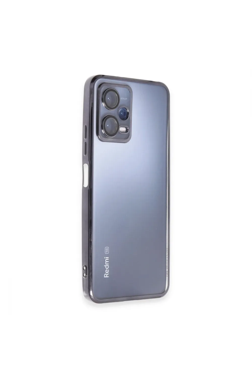 Xiaomi Redmi Note 12 5g Kılıf Razer Lensli Silikon - Siyah