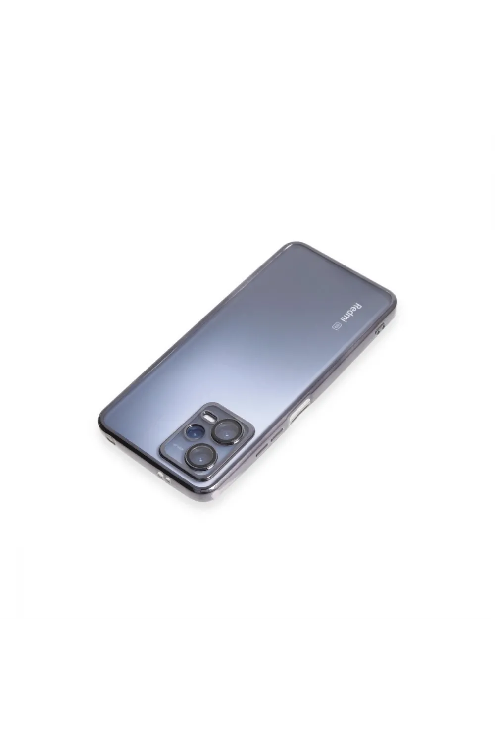 Xiaomi Redmi Note 12 5g Kılıf Razer Lensli Silikon - Siyah