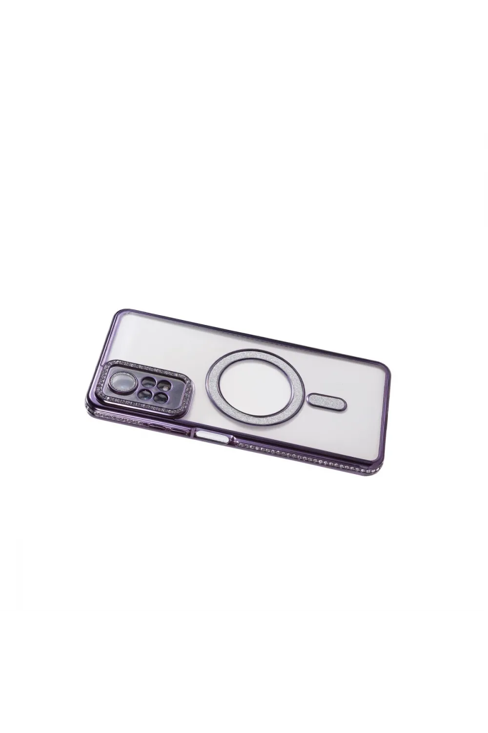 Xiaomi Redmi Note 12 Pro 4g Joke Simli Magneticsafe Kılıf - Derin Mor