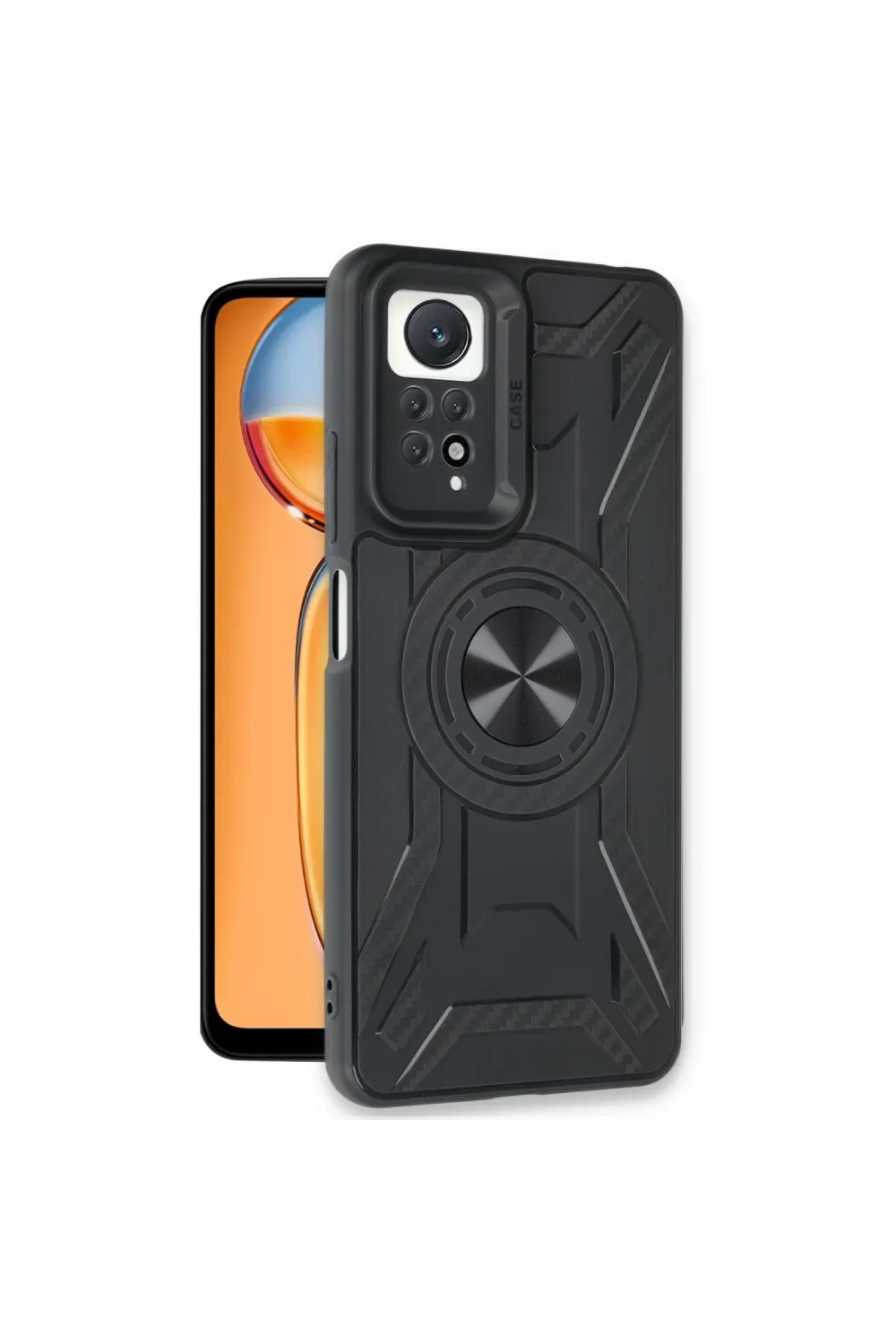 Xiaomi Redmi Note 12 Pro 4g Kılıf Lincoln Silikon - Siyah