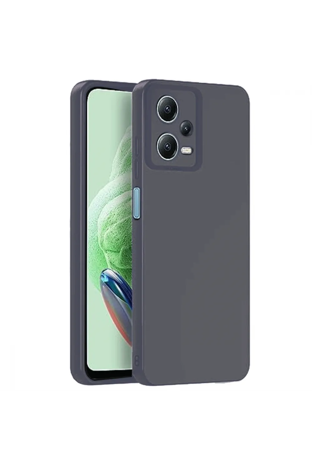 Xiaomi Redmi Note 12 Pro 5g Kılıf Nano İçi Kadife Silikon - Gri