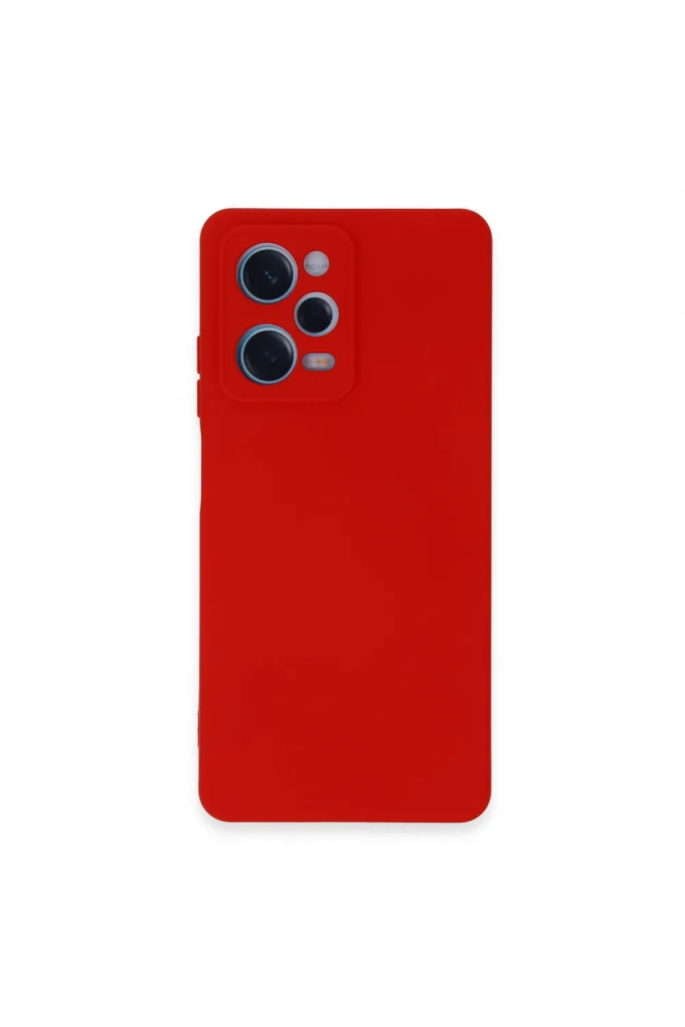 Xiaomi Redmi Note 12 Pro 5g Kılıf Nano İçi Kadife Silikon - Kırmızı