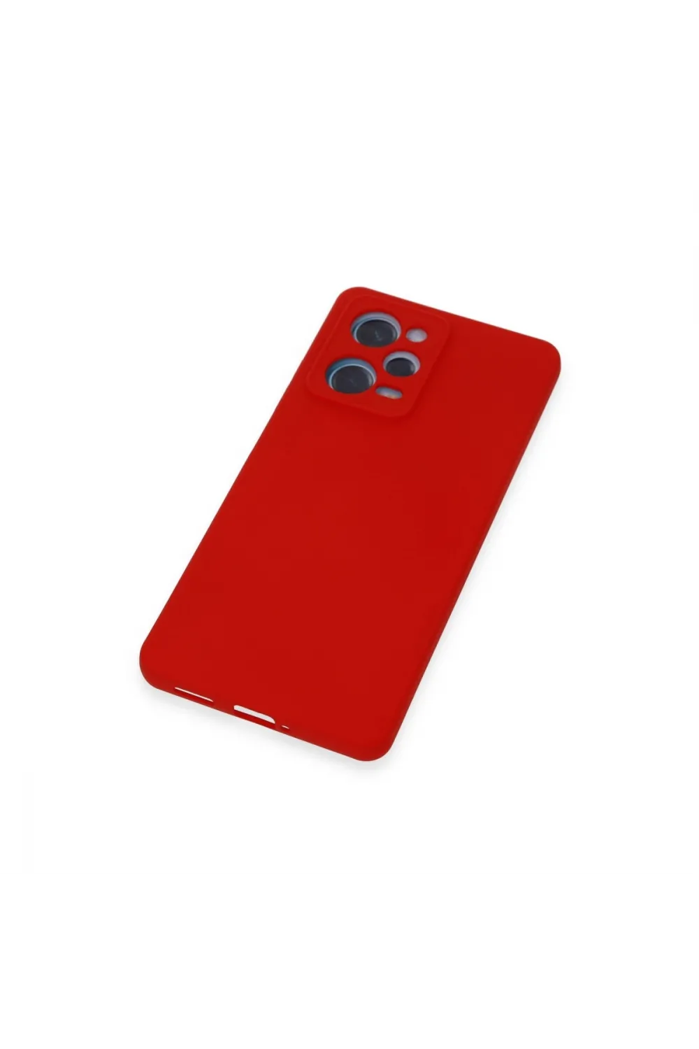 Xiaomi Redmi Note 12 Pro 5g Kılıf Nano İçi Kadife Silikon - Kırmızı