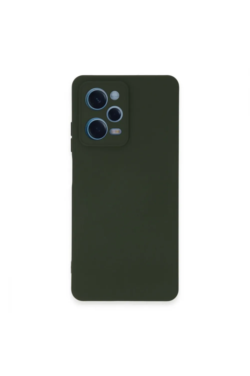 Xiaomi Redmi Note 12 Pro 5g Kılıf Nano İçi Kadife Silikon - Koyu Yeşil