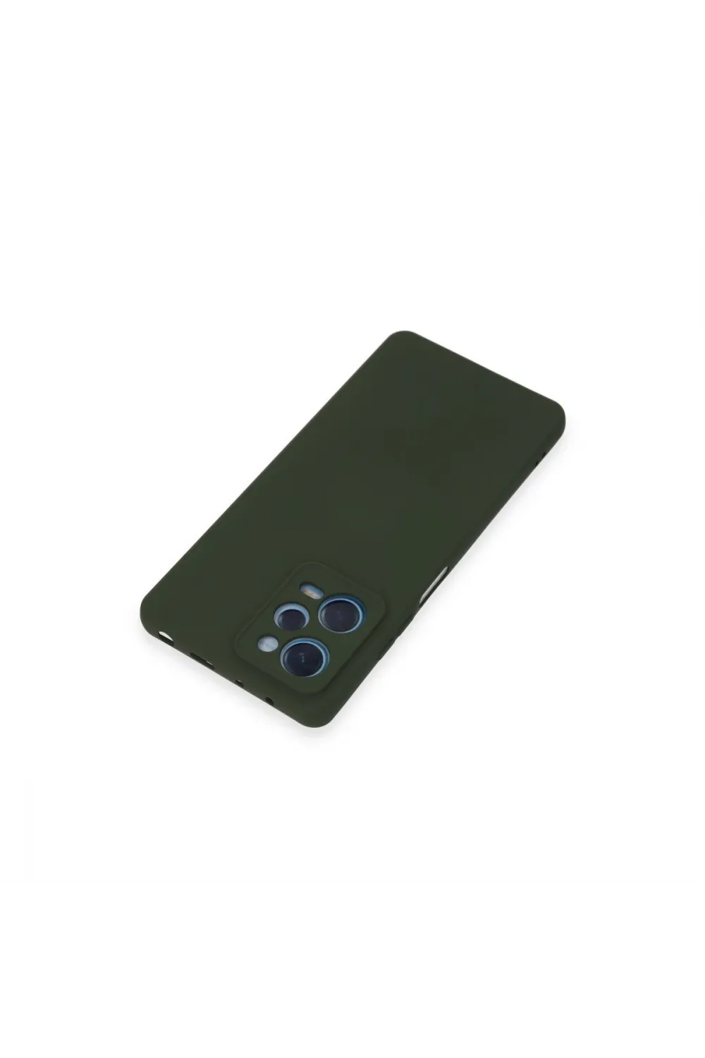 Xiaomi Redmi Note 12 Pro 5g Kılıf Nano İçi Kadife Silikon - Koyu Yeşil