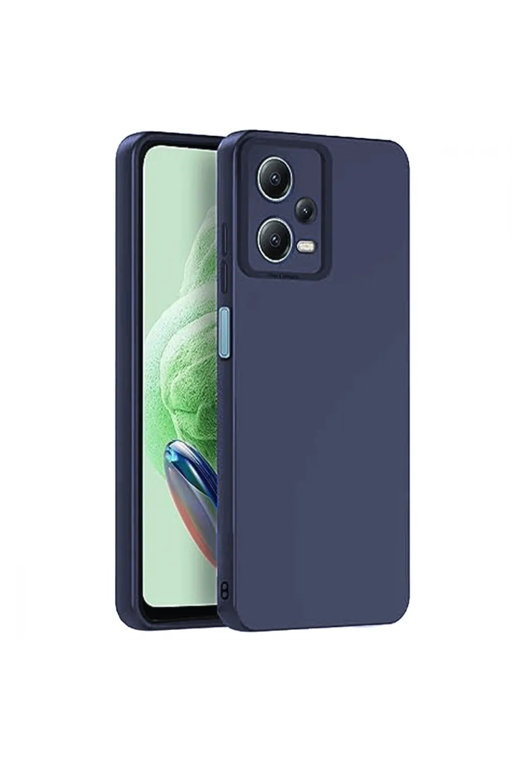 Xiaomi Redmi Note 12 Pro 5g Kılıf Nano İçi Kadife Silikon - Lacivert