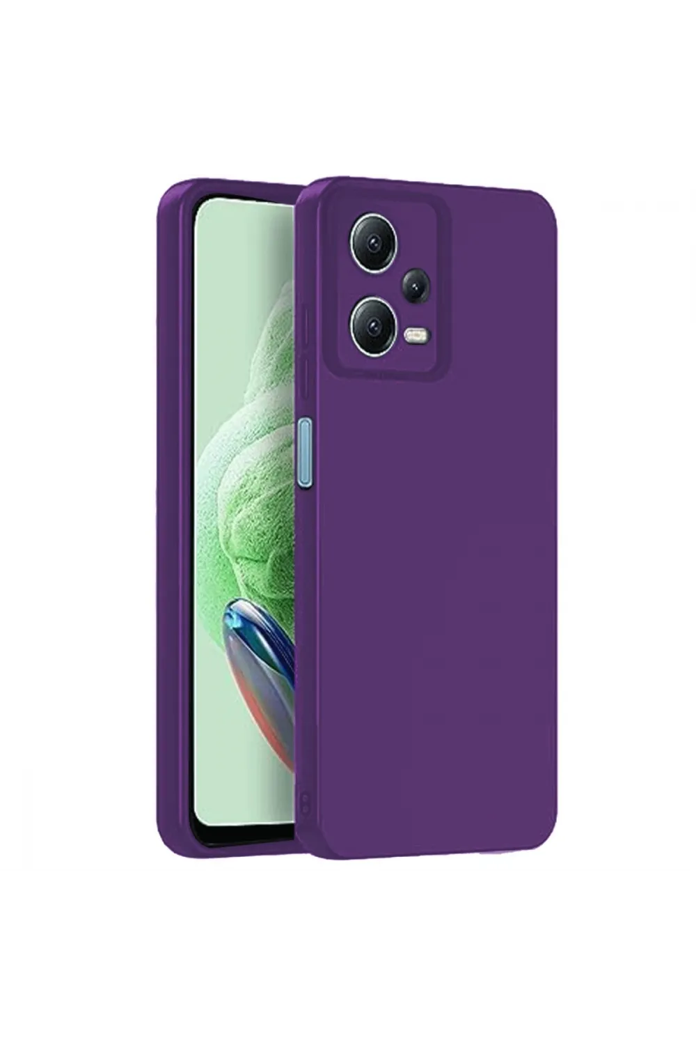 Xiaomi Redmi Note 12 Pro 5g Kılıf Nano İçi Kadife Silikon - Mor