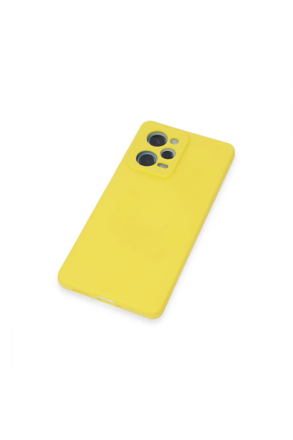 Xiaomi Redmi Note 12 Pro 5g Kılıf Nano İçi Kadife Silikon - Sarı