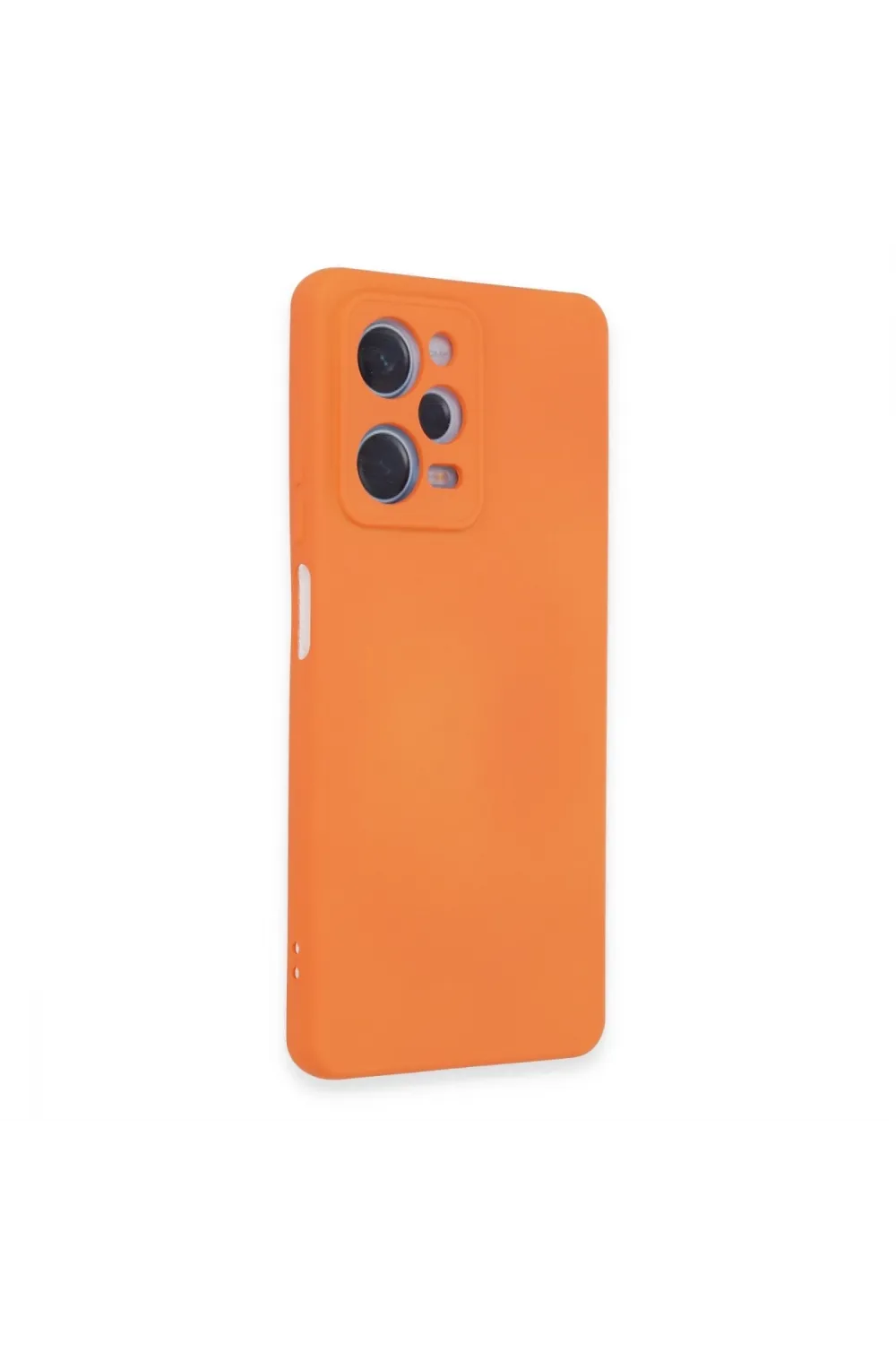 Xiaomi Redmi Note 12 Pro 5g Kılıf Nano İçi Kadife Silikon - Turuncu