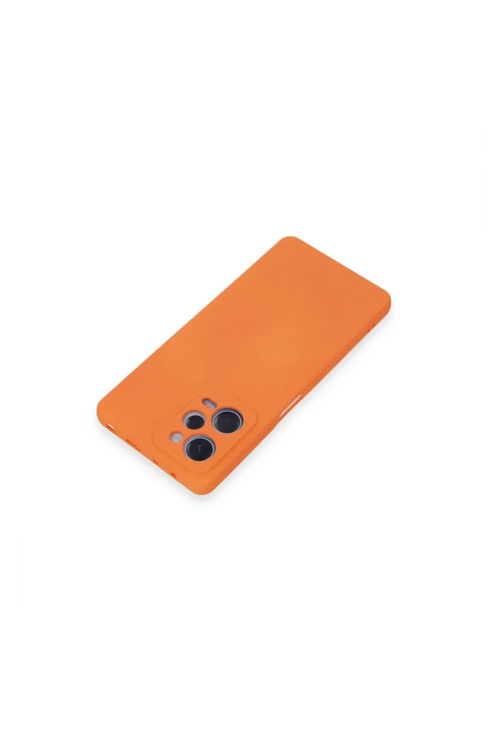 Xiaomi Redmi Note 12 Pro 5g Kılıf Nano İçi Kadife Silikon - Turuncu
