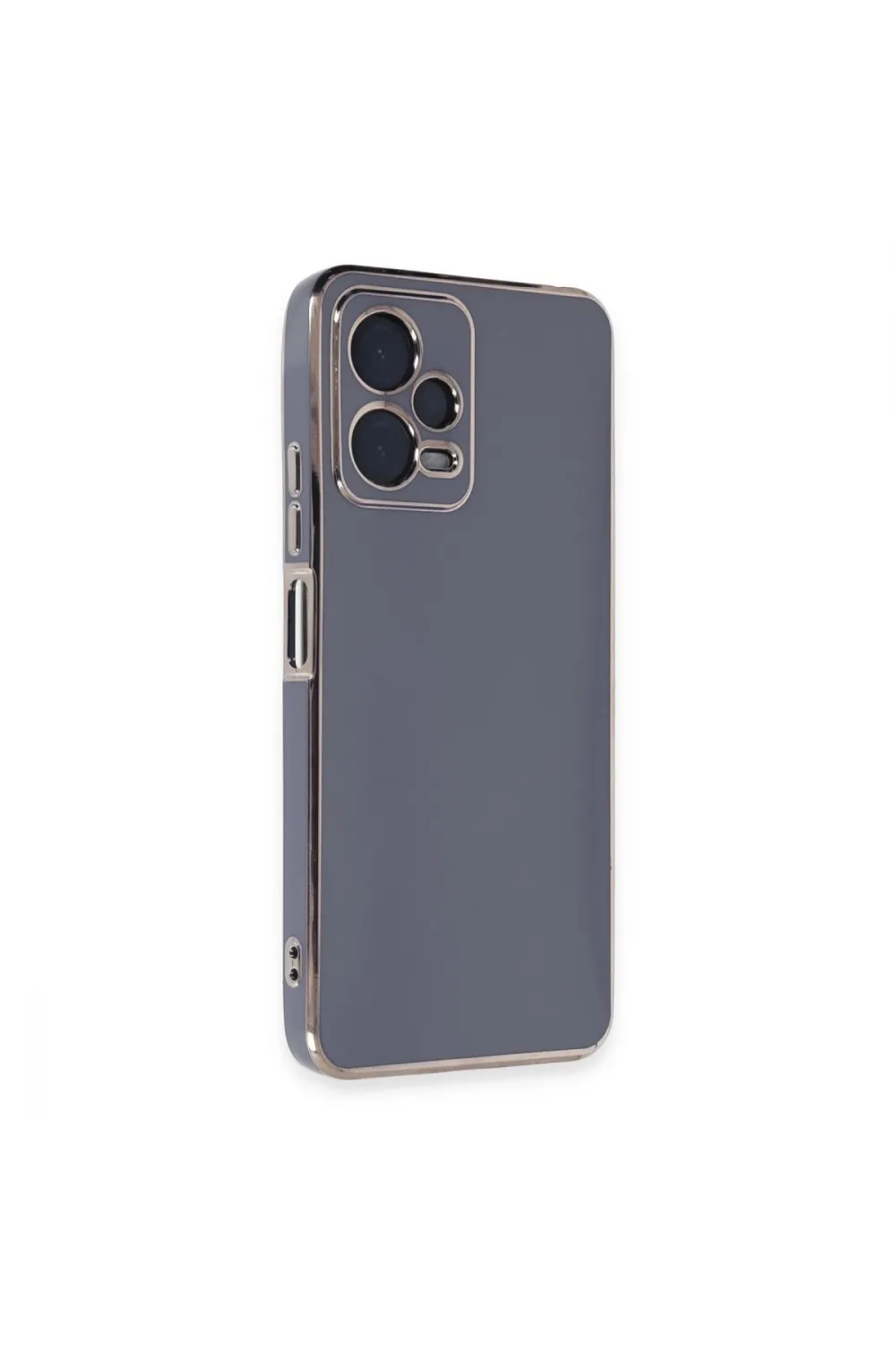 Xiaomi Redmi Note 12 Pro Plus Kılıf Volet Silikon - Mavi