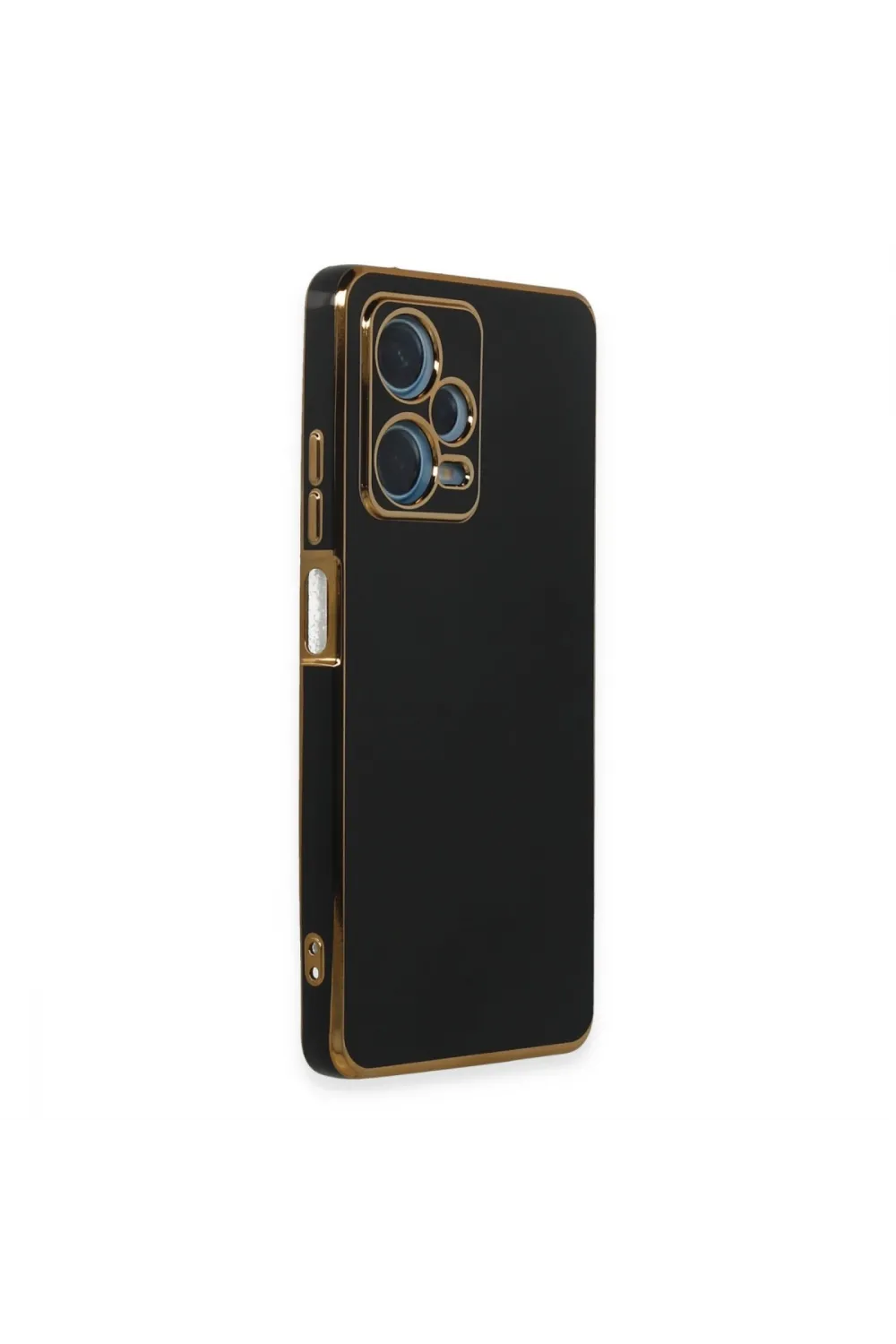 Xiaomi Redmi Note 12 Pro Plus Kılıf Volet Silikon - Siyah