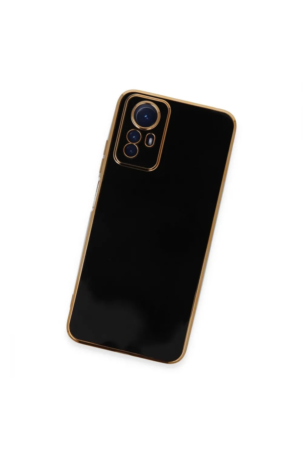 Xiaomi Redmi Note 12s Kılıf Volet Silikon - Siyah