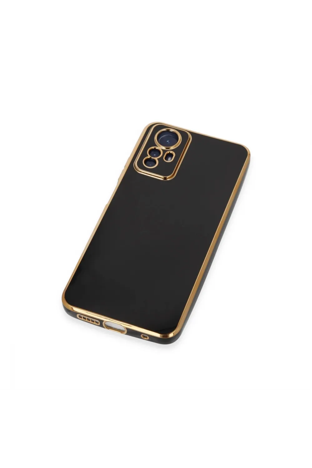 Xiaomi Redmi Note 12s Kılıf Volet Silikon - Siyah
