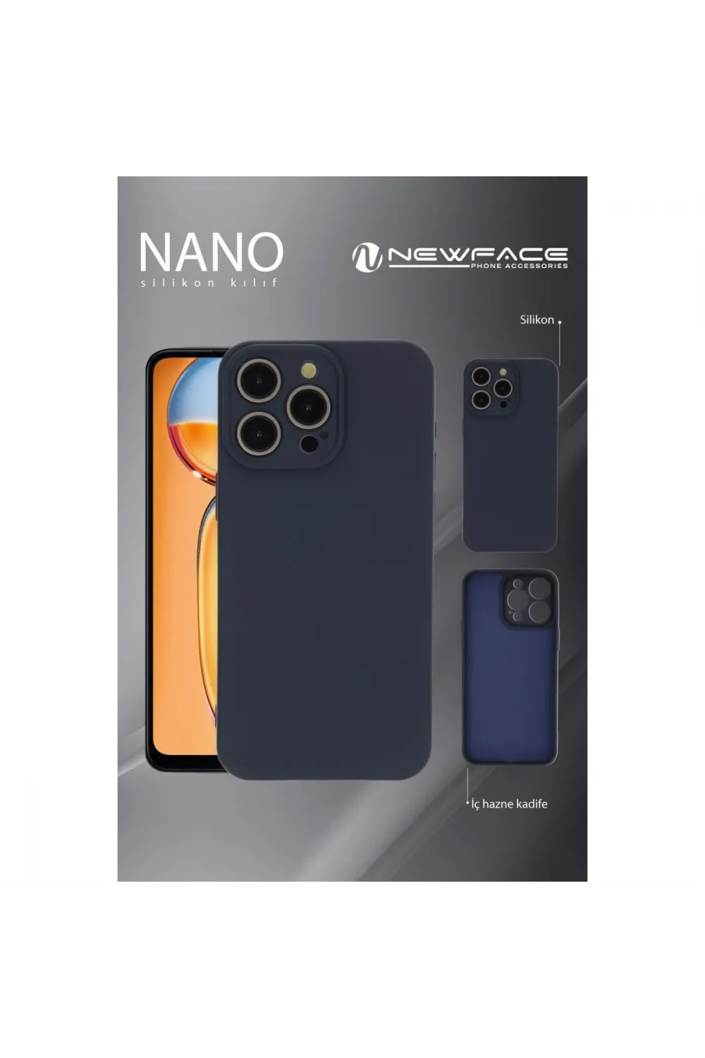 Xiaomi Redmi Note 13 4g Kılıf Nano İçi Kadife Silikon - Mor