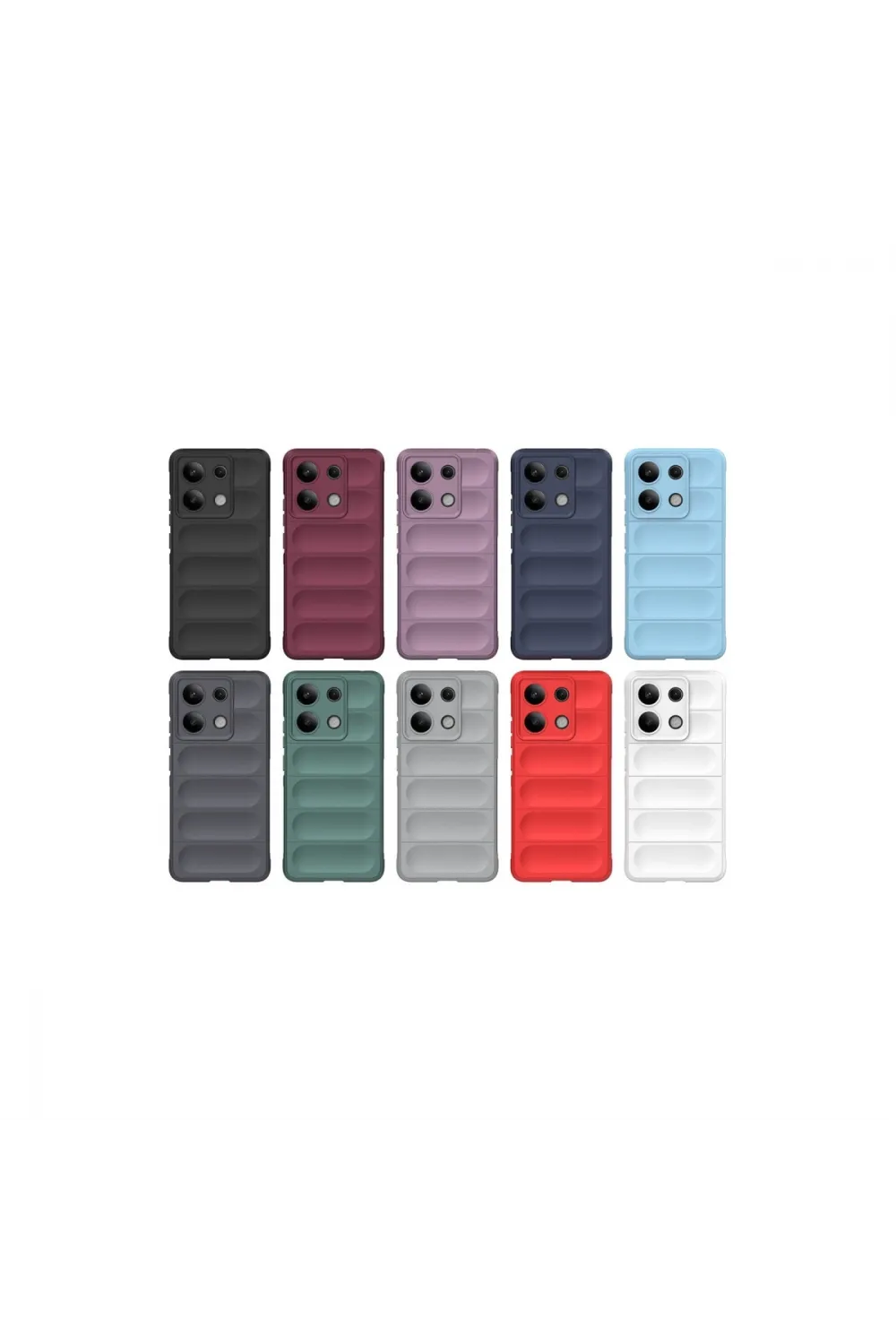 Xiaomi Redmi Note 13 4g Kılıf Optimum Silikon - Krem