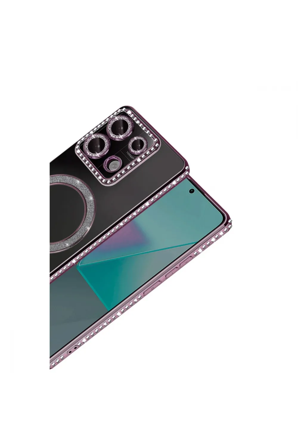 Xiaomi Redmi Note 13 Pro 4g Joke Simli Magneticsafe Kılıf - Pembe