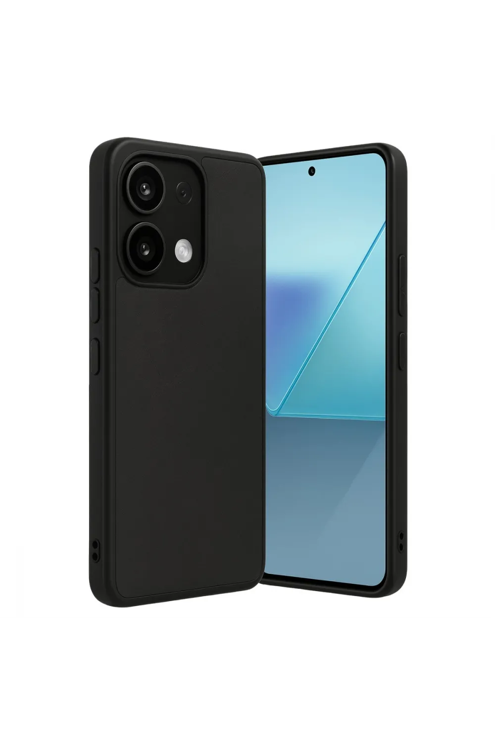 Xiaomi Redmi Note 13 Pro 4g Kılıf Aras Deri Kapak - Siyah