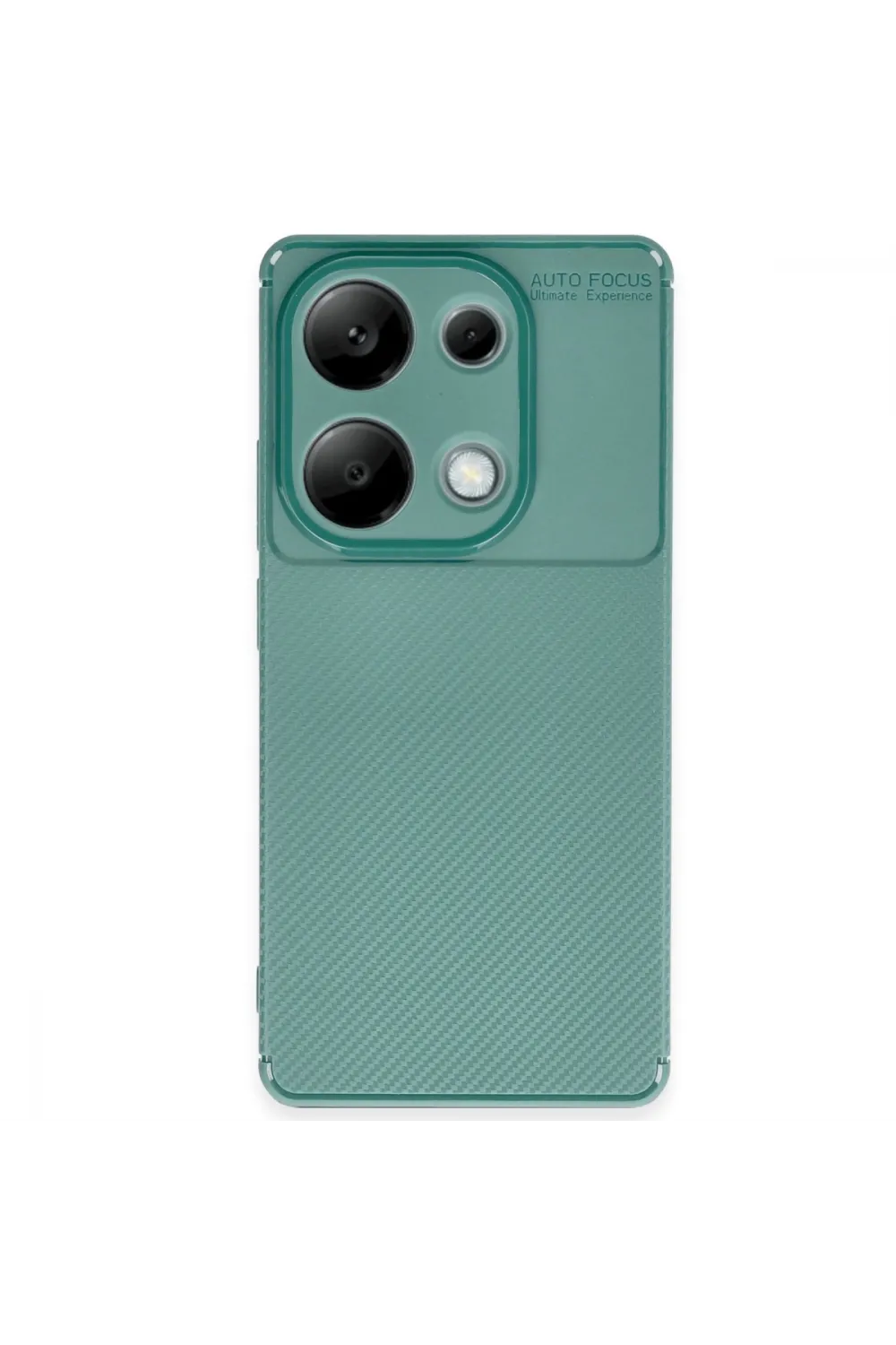 Xiaomi Redmi Note 13 Pro 4g Kılıf Auto Focus Karbon Kapak - Koyu Yeşil