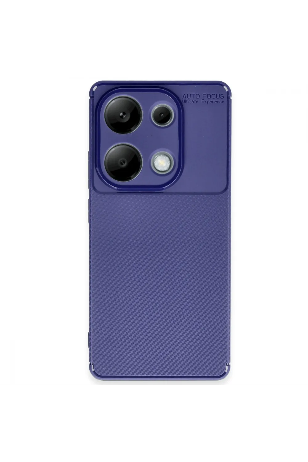 Xiaomi Redmi Note 13 Pro 4g Kılıf Auto Focus Karbon Kapak - Lacivert