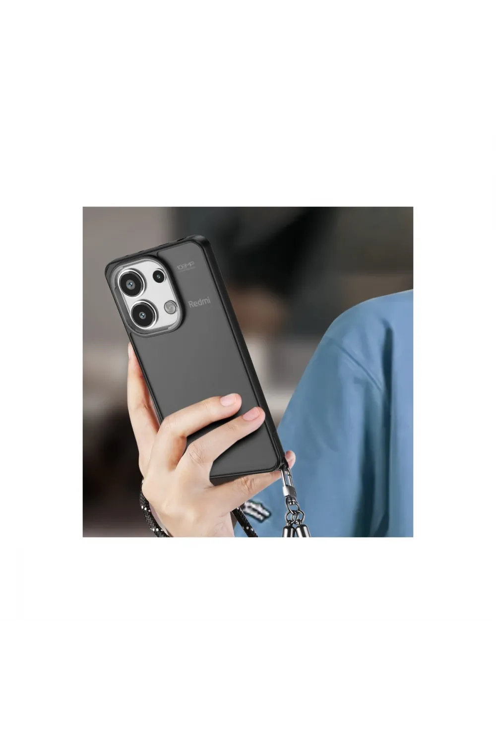 Xiaomi Redmi Note 13 Pro 4g Kılıf Elegant Kapak - Açık Mavi