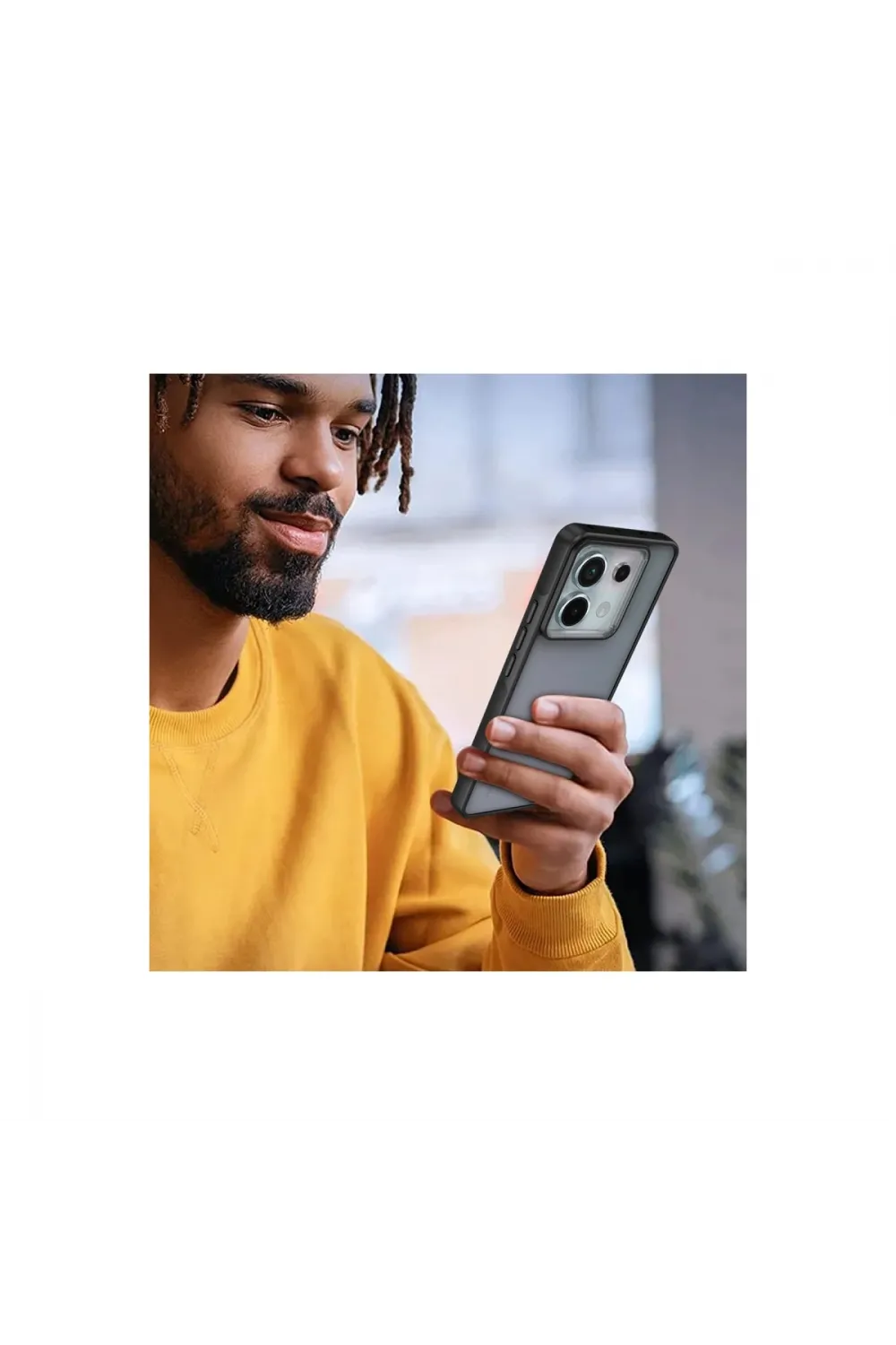 Xiaomi Redmi Note 13 Pro 5g Kılıf Elegant Kapak - Pudra