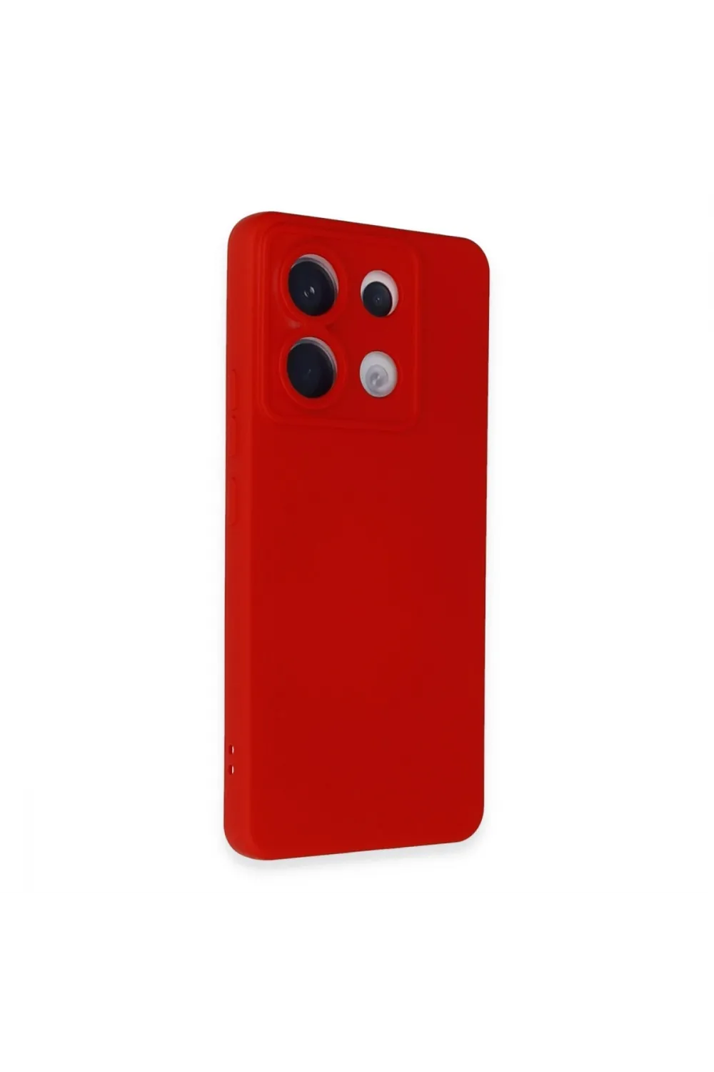 Xiaomi Redmi Note 13 Pro 5g Kılıf Nano İçi Kadife Silikon - Kırmızı