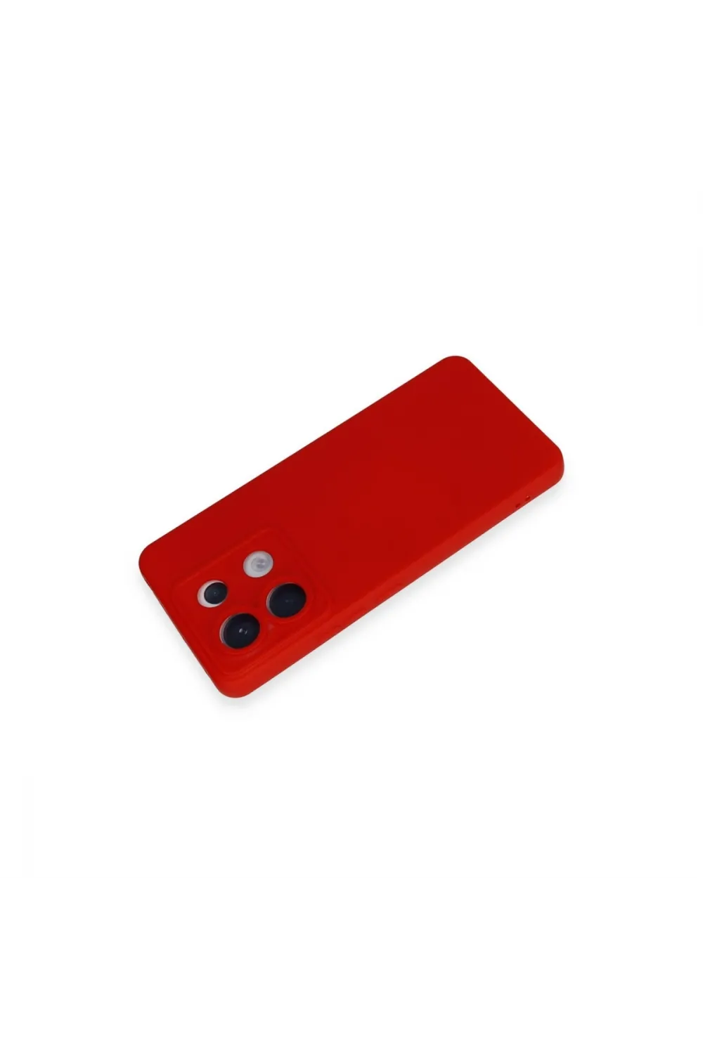 Xiaomi Redmi Note 13 Pro 5g Kılıf Nano İçi Kadife Silikon - Kırmızı