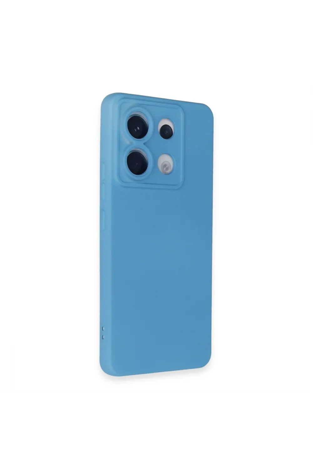 Xiaomi Redmi Note 13 Pro 5g Kılıf Nano İçi Kadife Silikon - Mavi