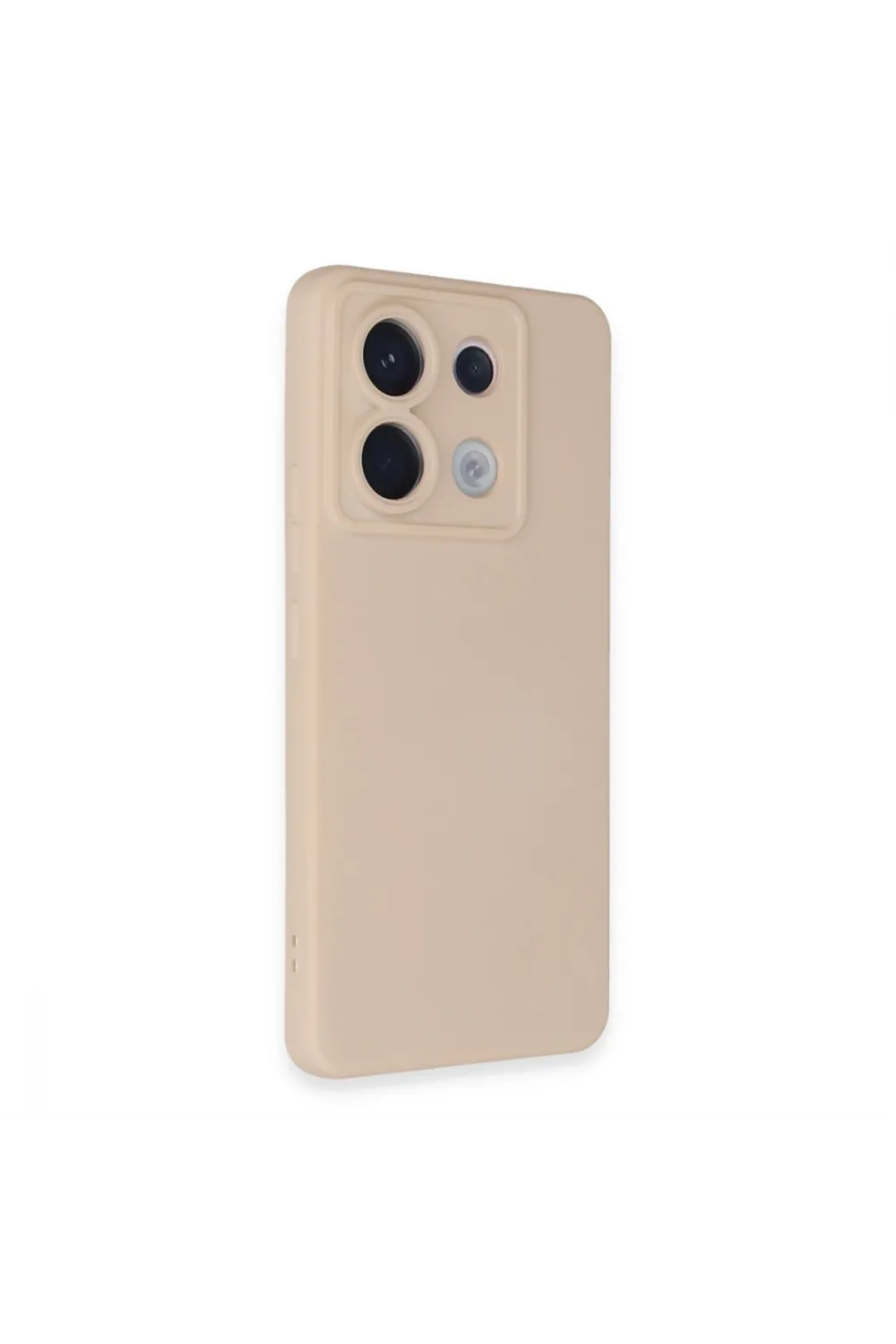 Xiaomi Redmi Note 13 Pro 5g Kılıf Nano İçi Kadife Silikon - Pudra