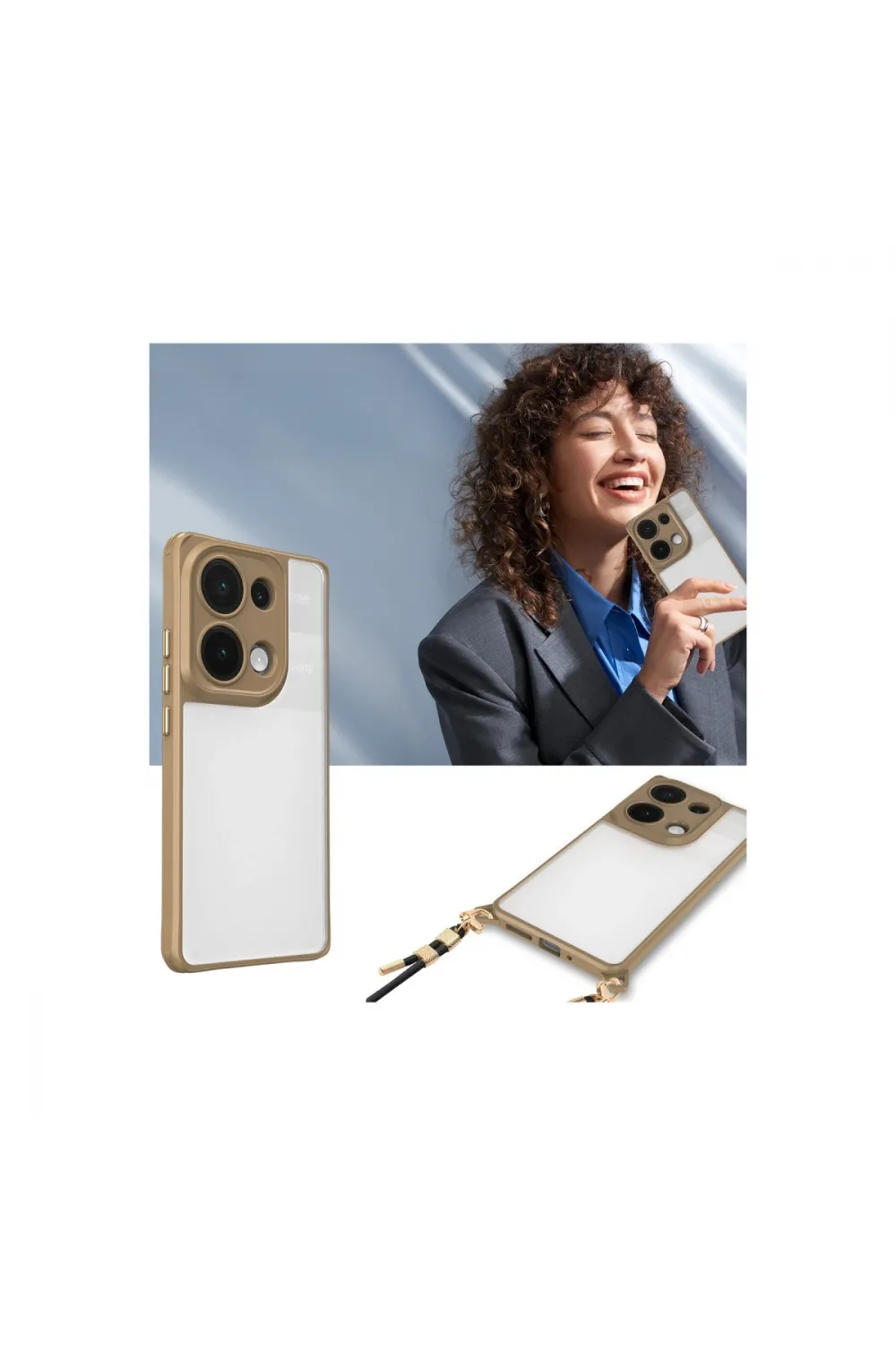 Xiaomi Redmi Note 13 Pro 5g Kılıf Penta Silikon Kılıf - Şeffaf