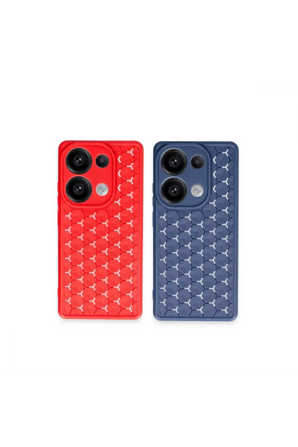 Xiaomi Redmi Note 13 Pro 5g Kılıf Petek Silikon Kapak - Siyah