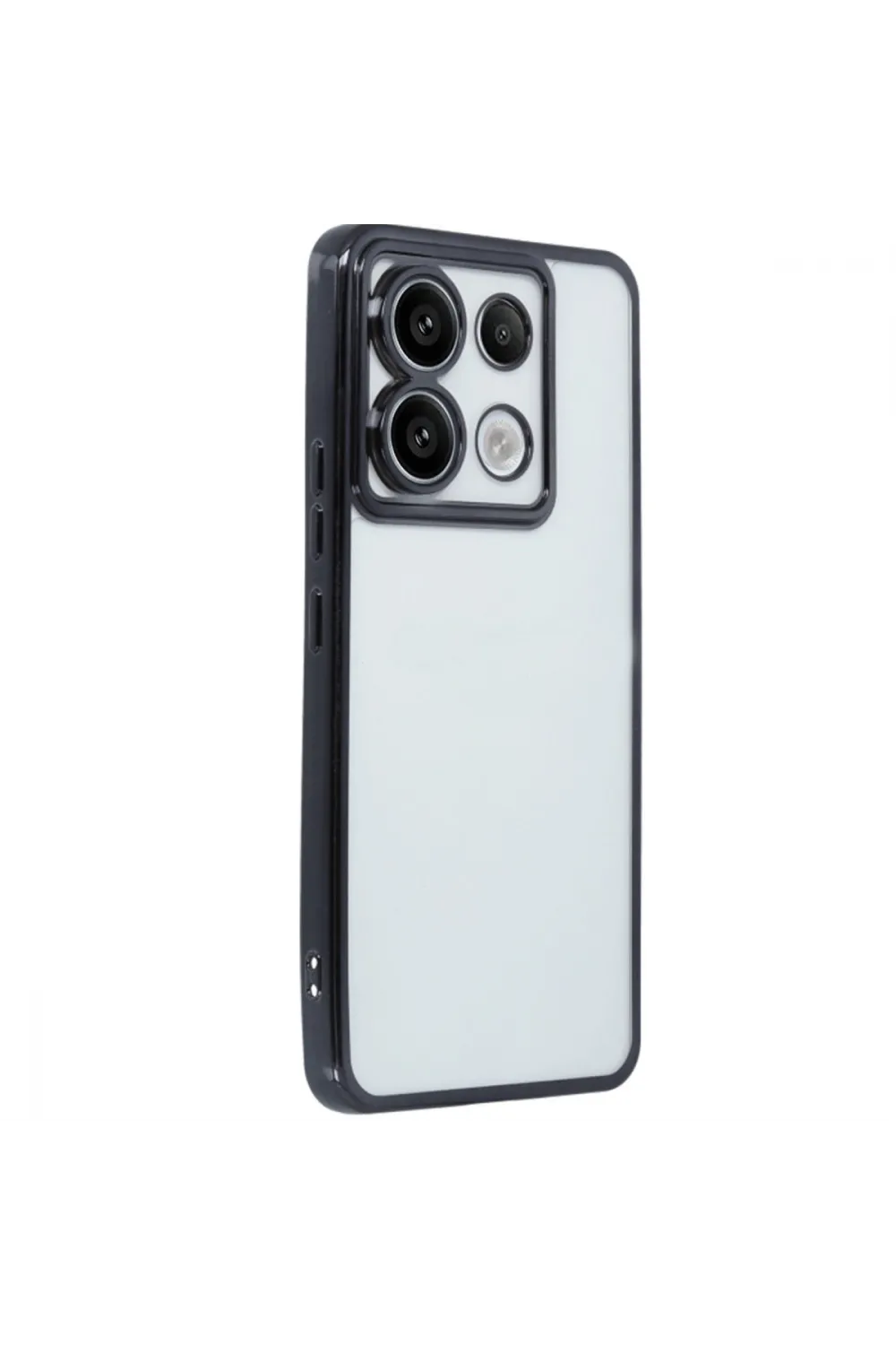 Xiaomi Redmi Note 13 Pro 5g Kılıf Razer Lensli Silikon - Siyah