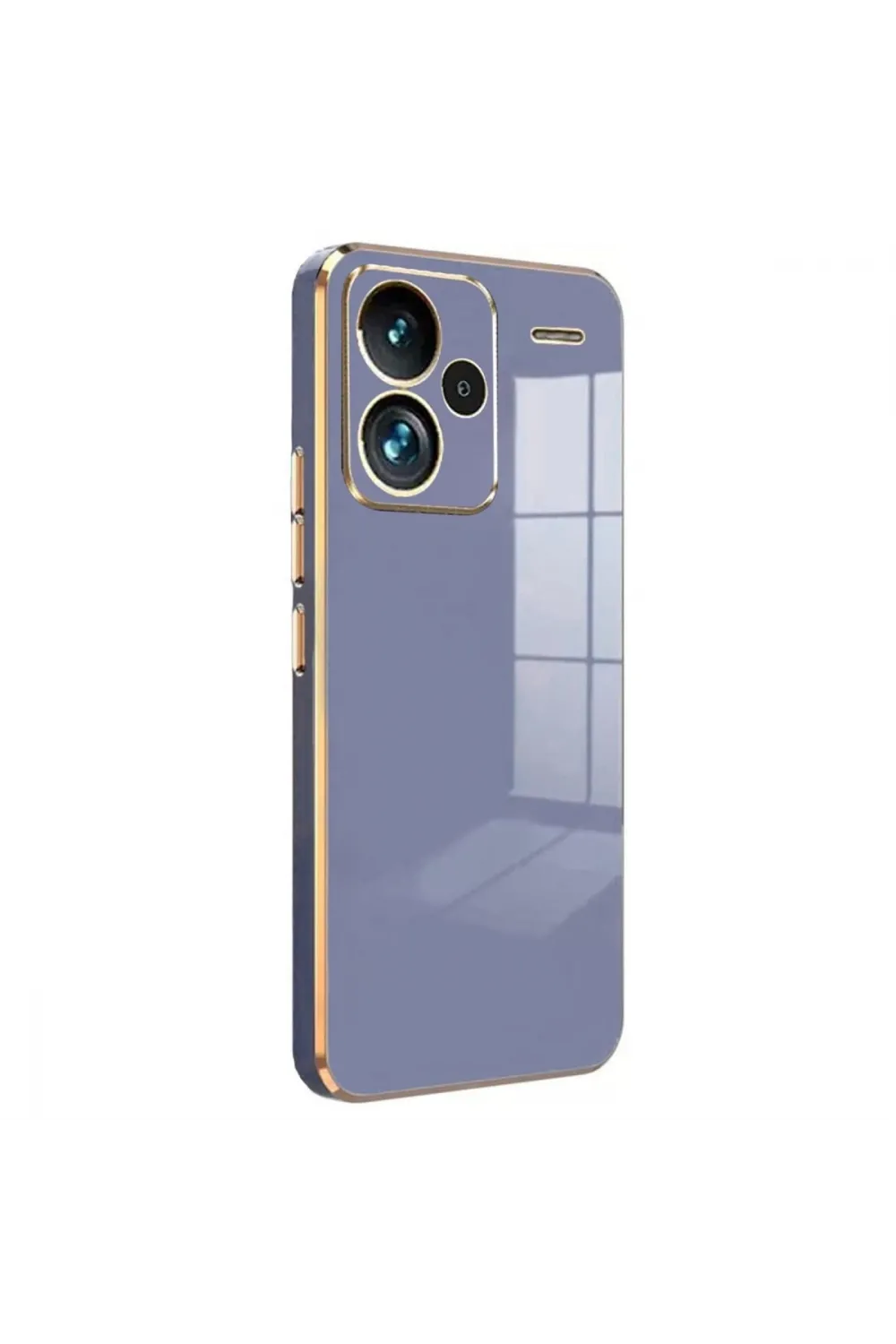 Xiaomi Redmi Note 13 Pro Plus Kılıf Volet Silikon - Mavi