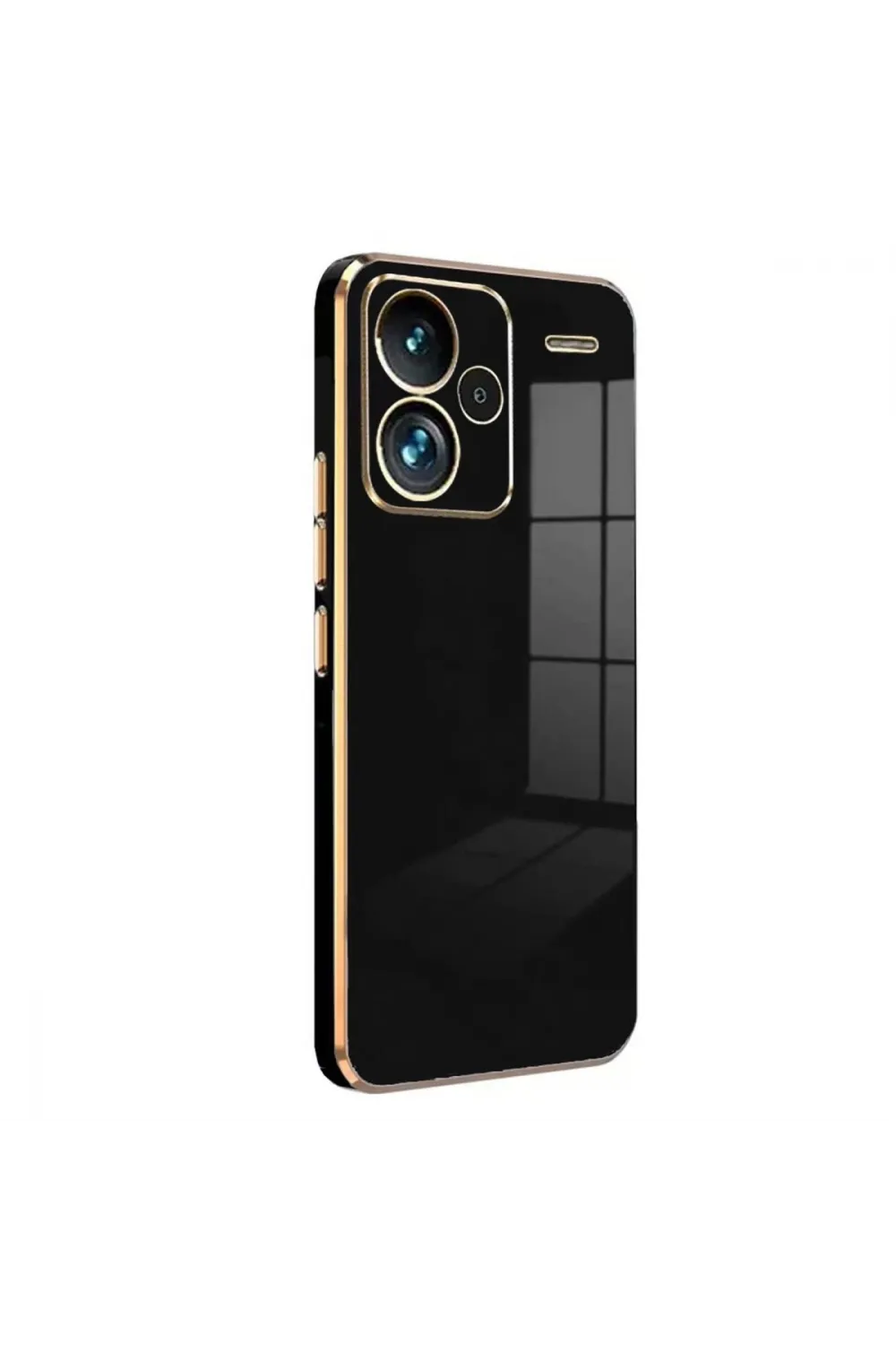 Xiaomi Redmi Note 13 Pro Plus Kılıf Volet Silikon - Siyah